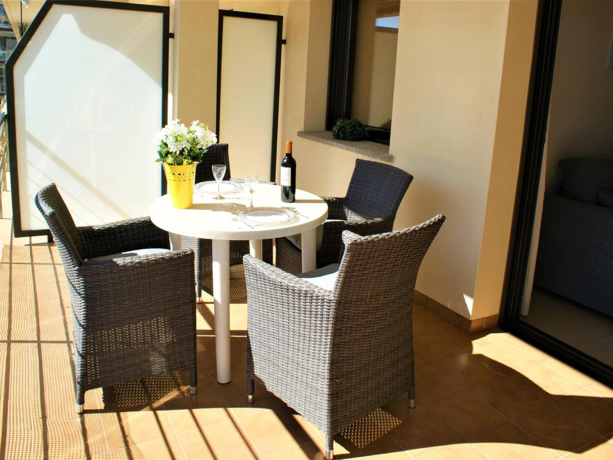 Apartamento En Roses A 2 Min De La Playa Con Vistas Al Mar Av-18 Girona Exterior photo